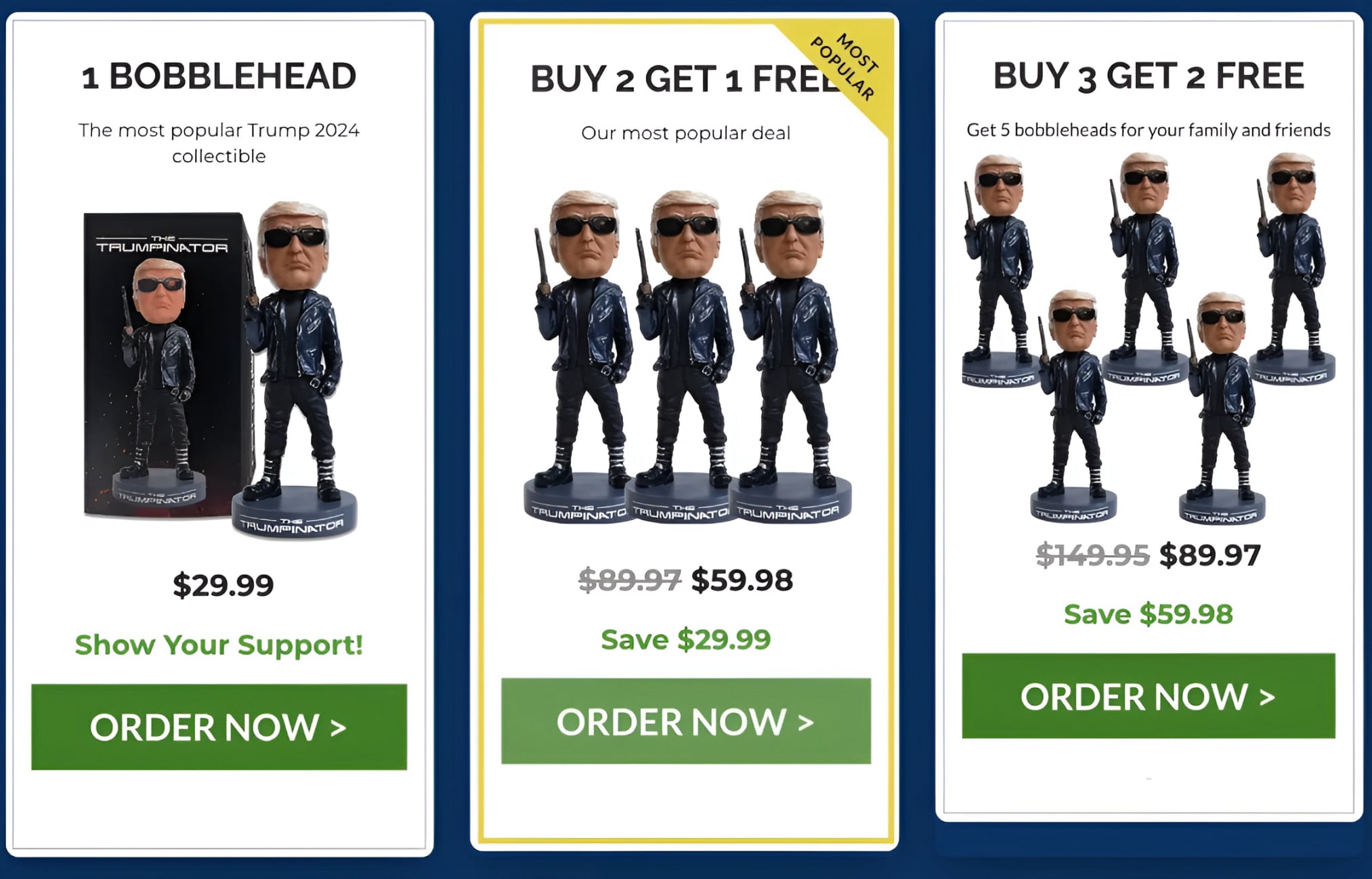 Trumpinator Bobblehead